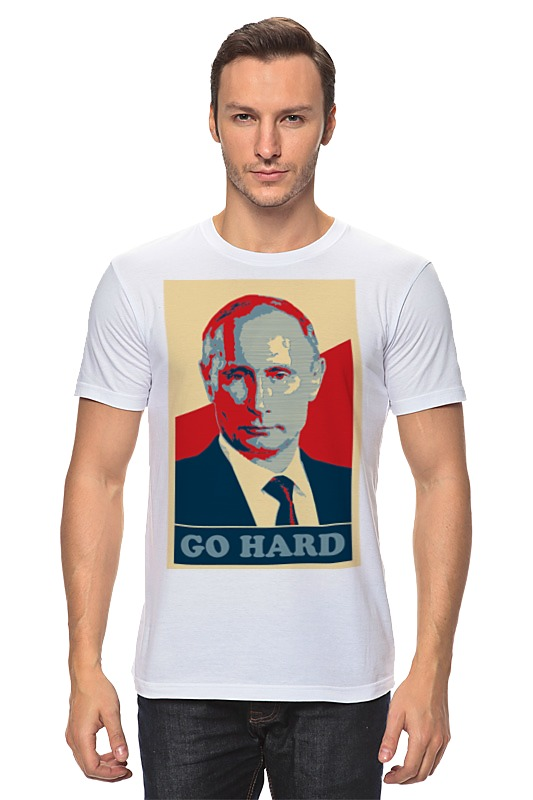 I go hard like. Футболки с владимиром путиным go hard.