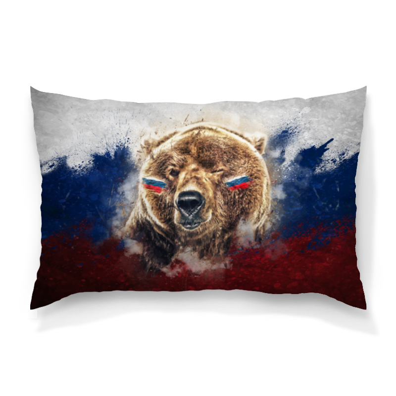 Медведь С Флагом России